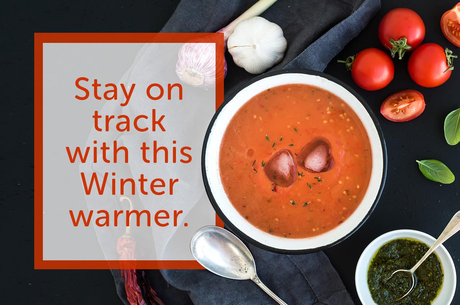 Stay on track with this Winter warmer