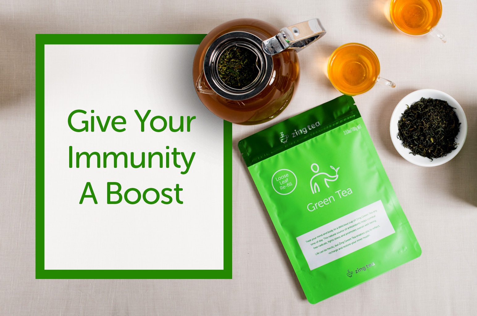 Give Your Immunity A Boost With Zing Tea